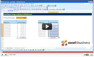 Image of Excel training video